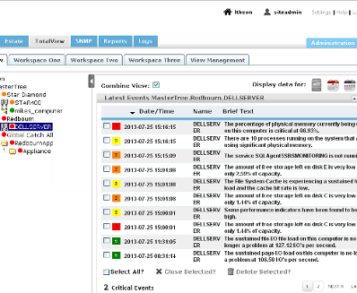 iAM Servers Systems Monitoring